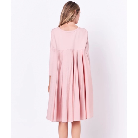 English Factory Mixed Media High-Low Mini Dress - Picture 5 of 14